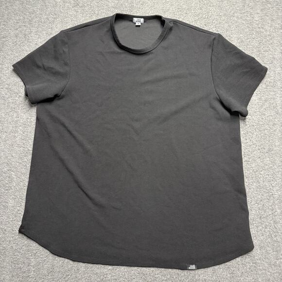 One Bone Bullet Shirt Mens 4XL (3) Black Short Sleeve Wrinkle Free Waffle Tee - Picture 1 of 6